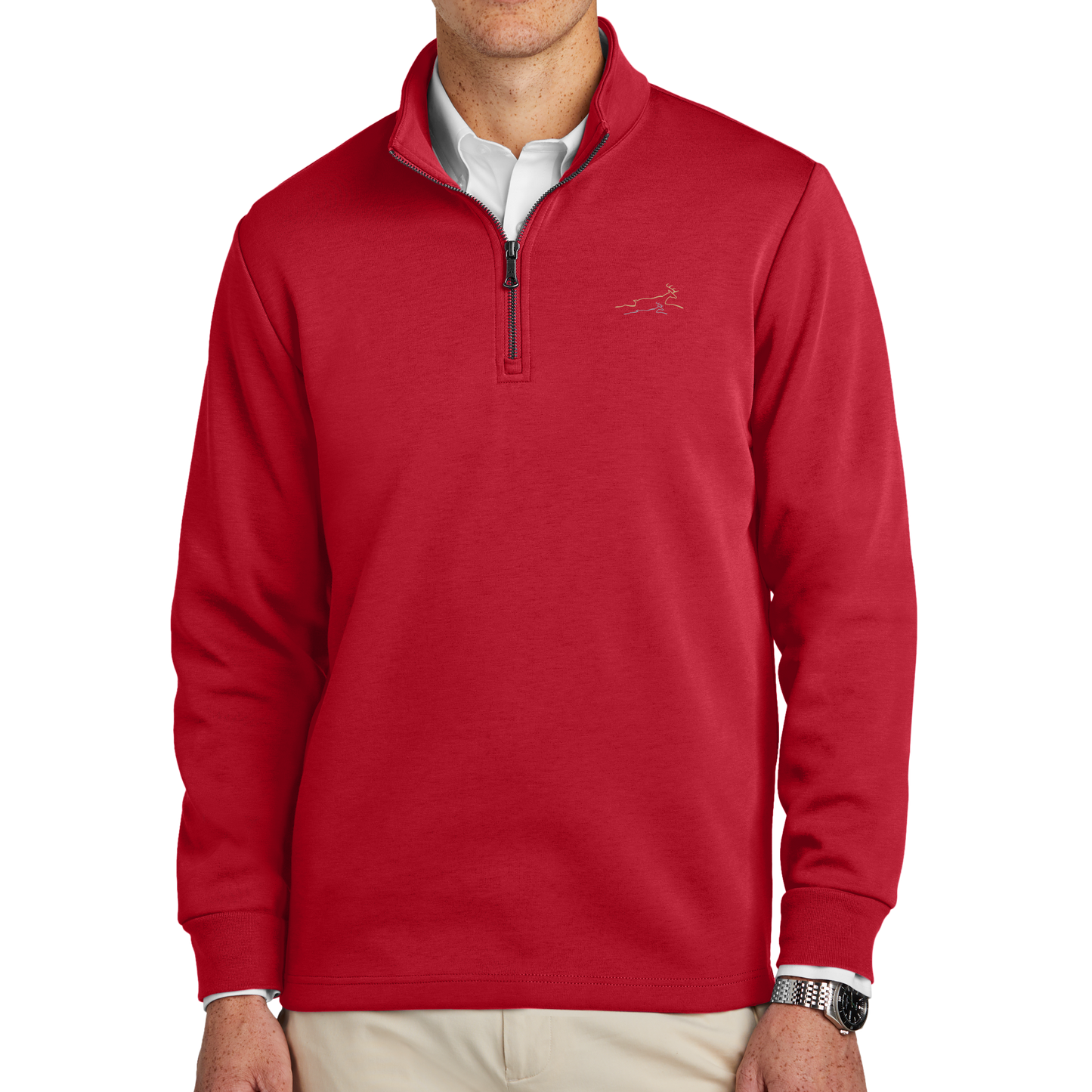 Brooks Brothers ® Double-Knit 1/4-Zip BB18206