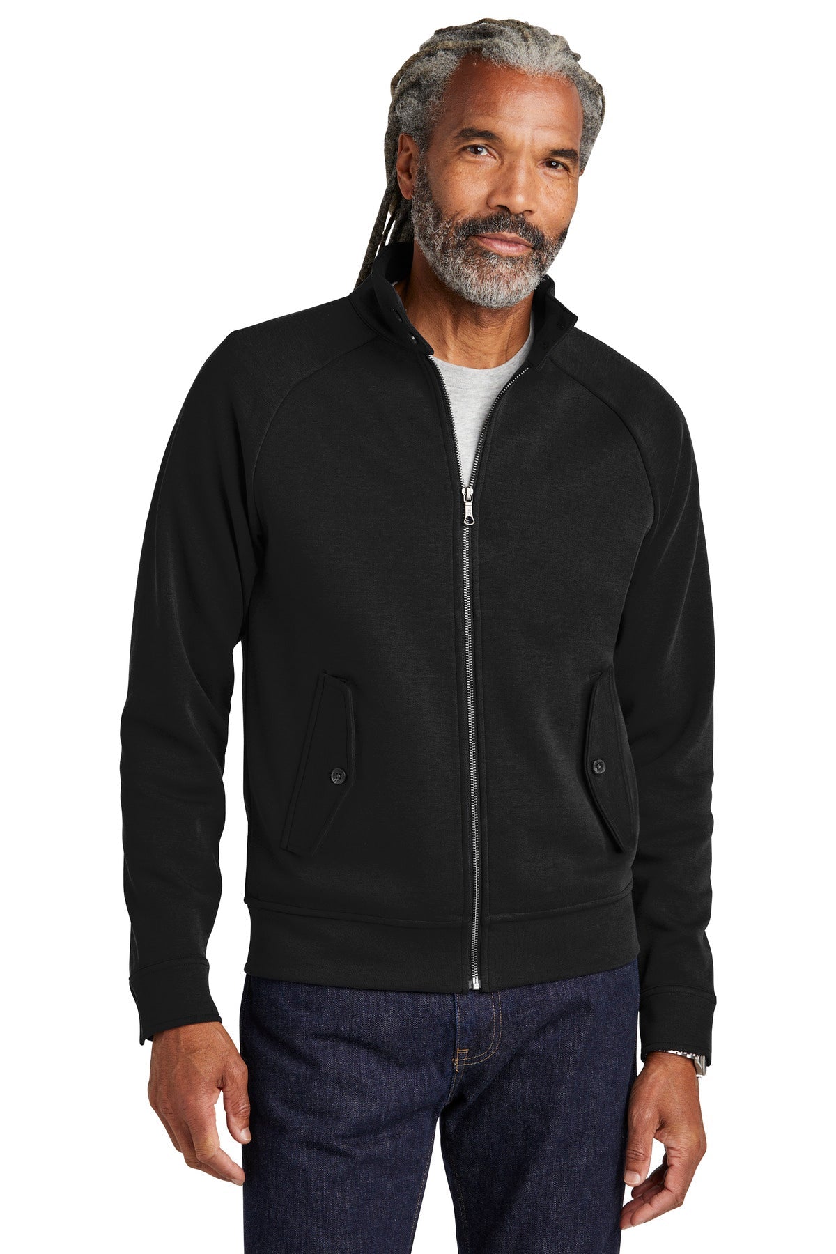 Brooks Brothers ®  Double-Knit Full-Zip BB18210