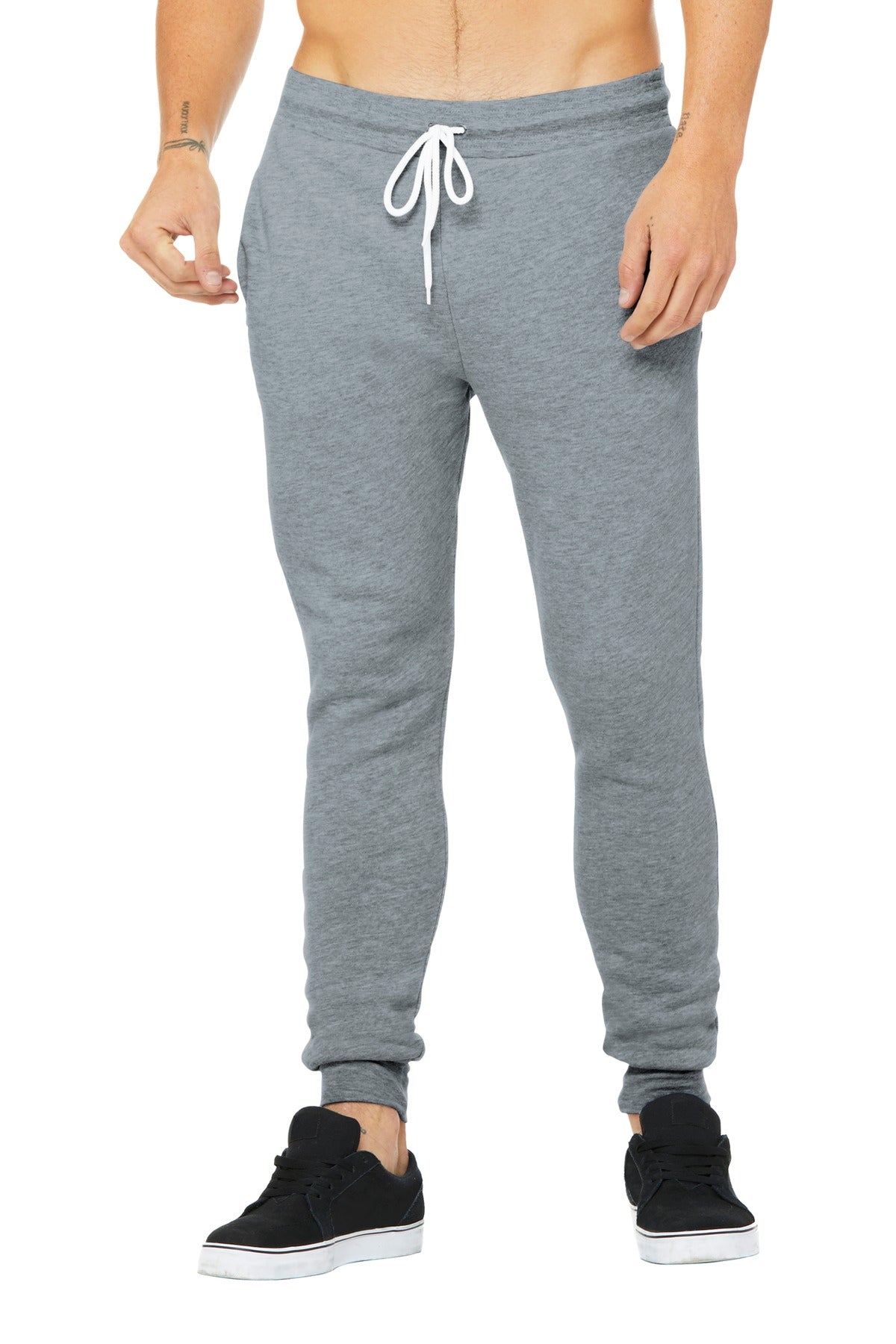 BELLA+CANVAS  ®  Unisex Jogger Sweatpants. BC3727 No Logo