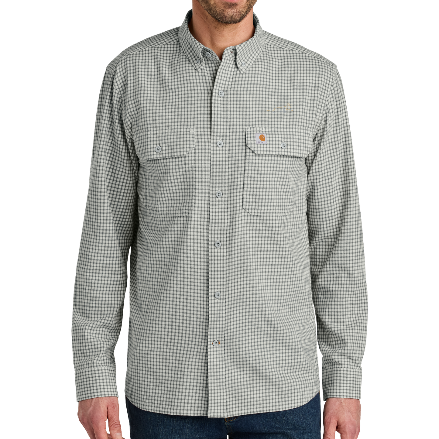Carhartt ®  Rugged Flex ®  Plaid Long Sleeve Shirt CT107109