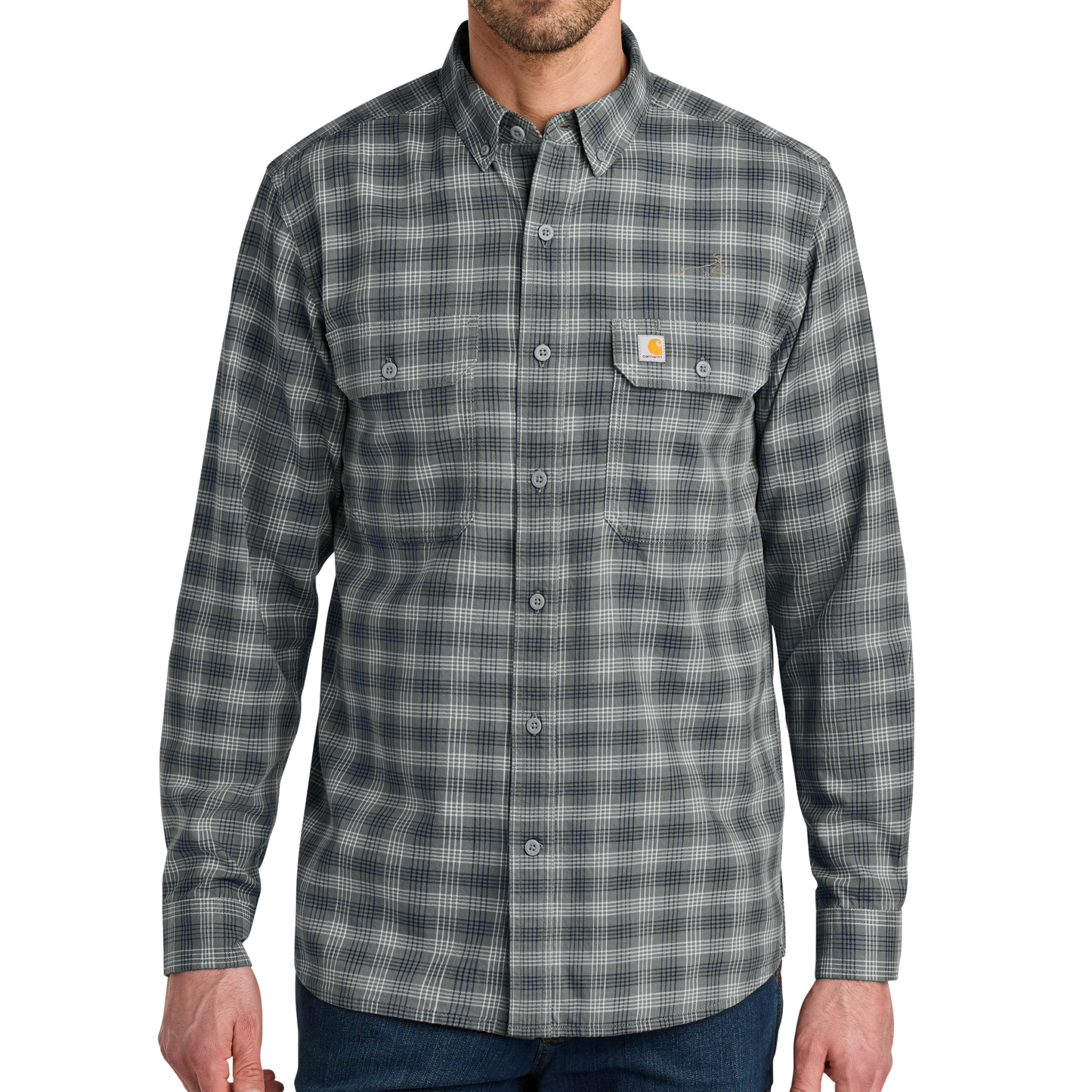 Carhartt ®  Rugged Flex ®  Plaid Long Sleeve Shirt CT107109