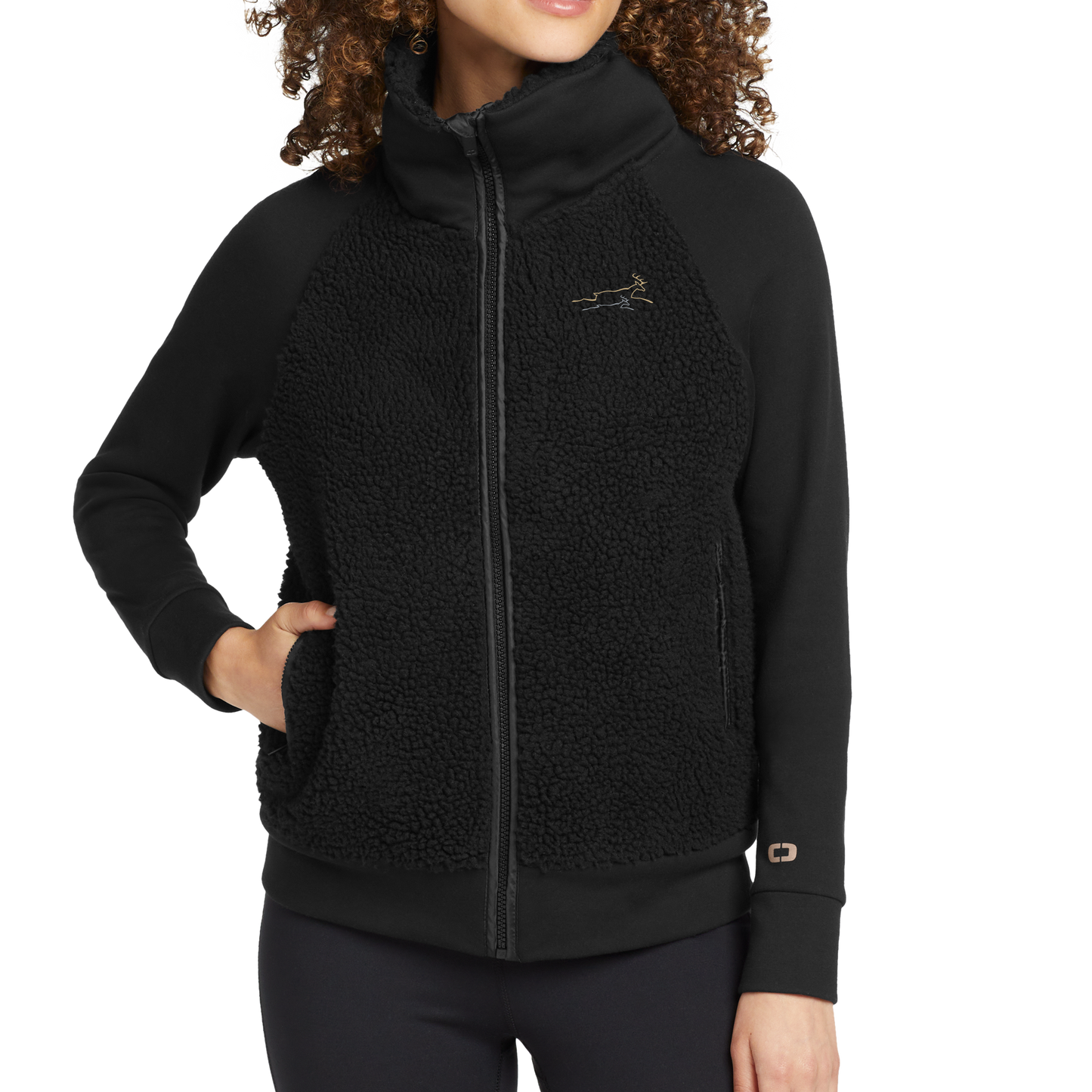 OGIO  ®  Women's Luuma Sherpa Full-Zip. LOG815