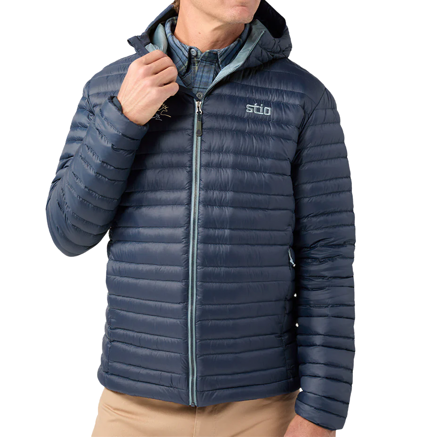 Stio Men's Pinion Down Hooded Jacket
