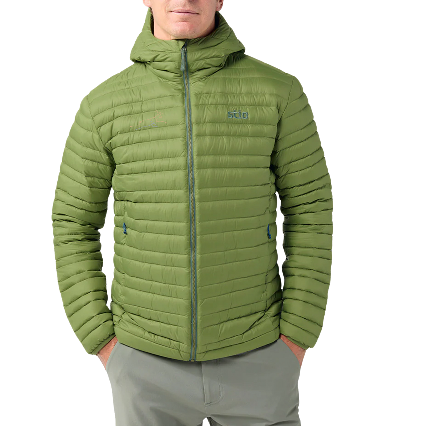 Stio Men's Pinion Down Hooded Jacket