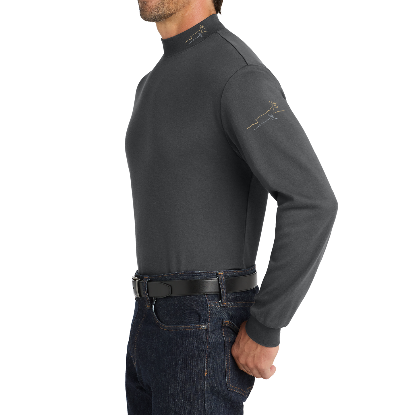 Port Authority® Interlock Knit Mock Turtleneck (Staff)